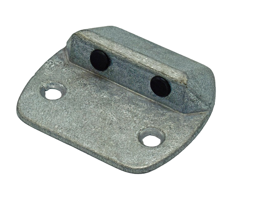 Batente chão portões abrir