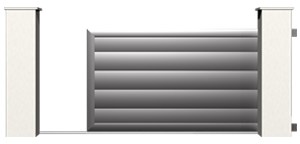 Ouverture: Coulissant à droite